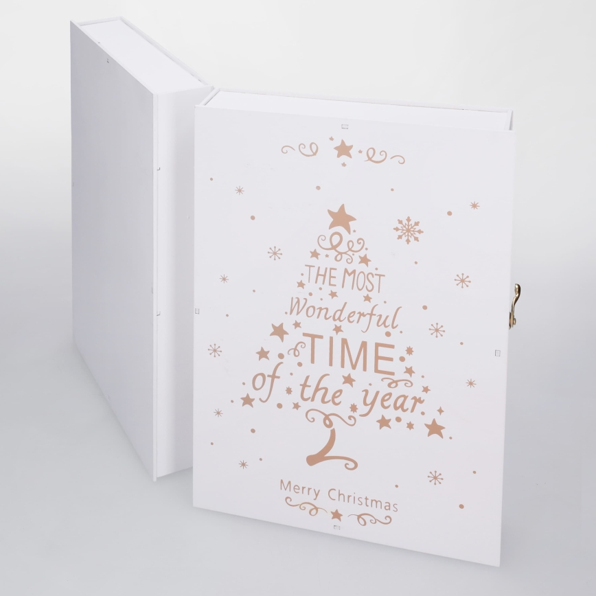 BRILAGI - LED Calendar de Advent LED/2xAA