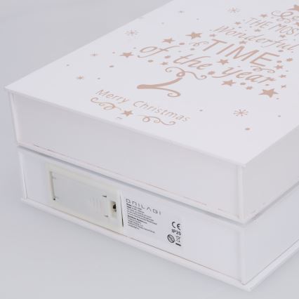 BRILAGI - LED Calendar de Advent LED/2xAA