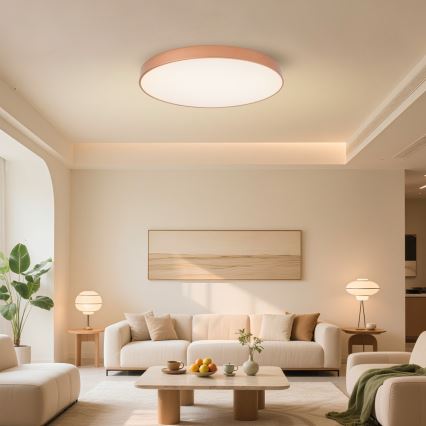 BRILAGI - plafonieră LED dimabilă POOL SMART LED/100W/230V 3000-6000K pr. 80 cm Wi-Fi Tuya cu finisaj cupru + telecomandă