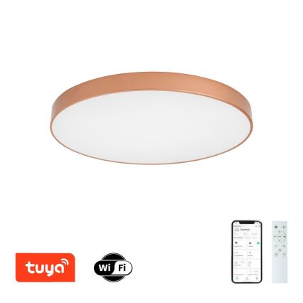 BRILAGI - plafonieră LED dimabilă POOL SMART LED/100W/230V 3000-6000K pr. 80 cm Wi-Fi Tuya cu finisaj cupru + telecomandă