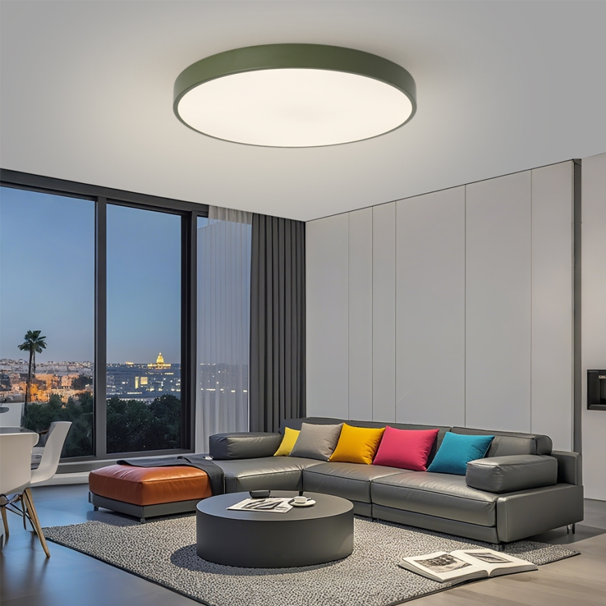 Brilagi - Corp de iluminat LED dimerizabil pentru piscină POOL SMART LED/100W/230V Ø 80 cm 3000-6000K Wi-Fi Tuya + telecomandă, verde