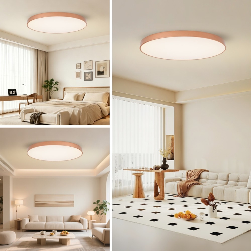 BRILAGI - Plafonieră LED reglabilă POOL SMART LED/180W/230V 3000-6000K 120 cm bronz Wi-Fi Tuya + telecomandă