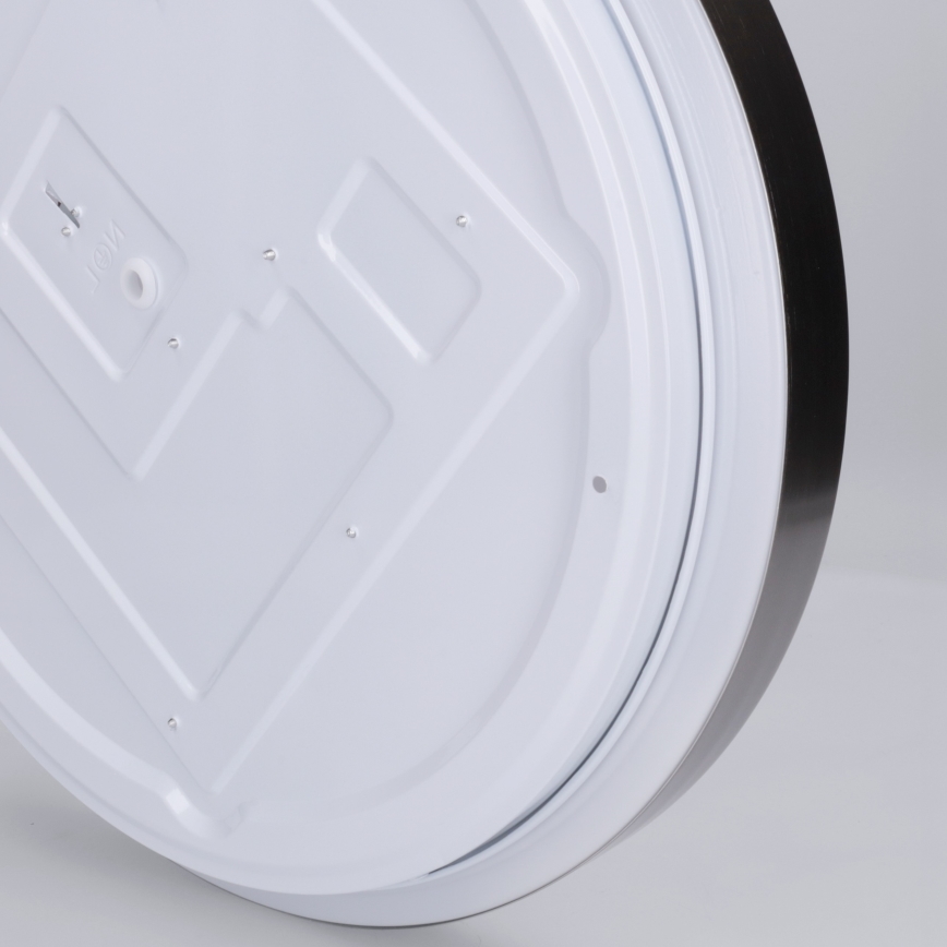 Brilagi - Plafonieră LED reglabilă FANCIA, 48W, 230V, 3000–6500K, Ø 39 cm, argintiu + telecomandă