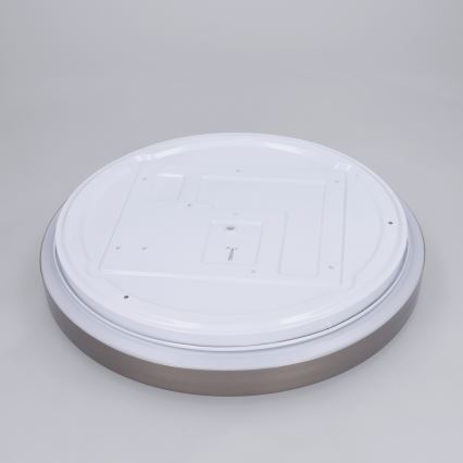 Brilagi - Plafonieră LED reglabilă FANCIA, 48W, 230V, 3000–6500K, Ø 39 cm, argintiu + telecomandă