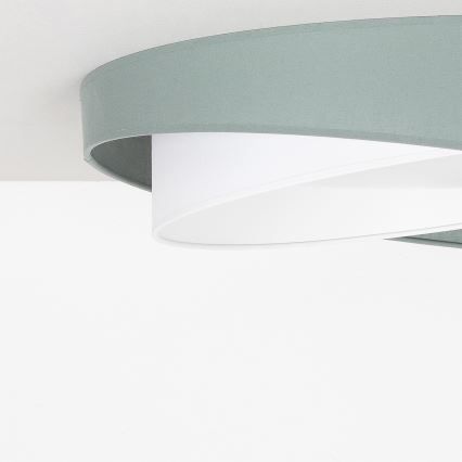 BRILAGI - Plafonieră LED VELVET TWIST LED/24W/230V 4000K Ø 55 cm verde/alb