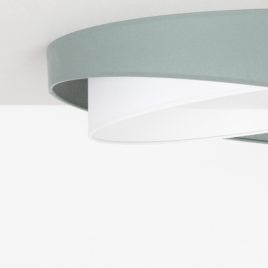 BRILAGI - Plafonieră LED VELVET TWIST LED/24W/230V 4000K Ø 55 cm verde/alb