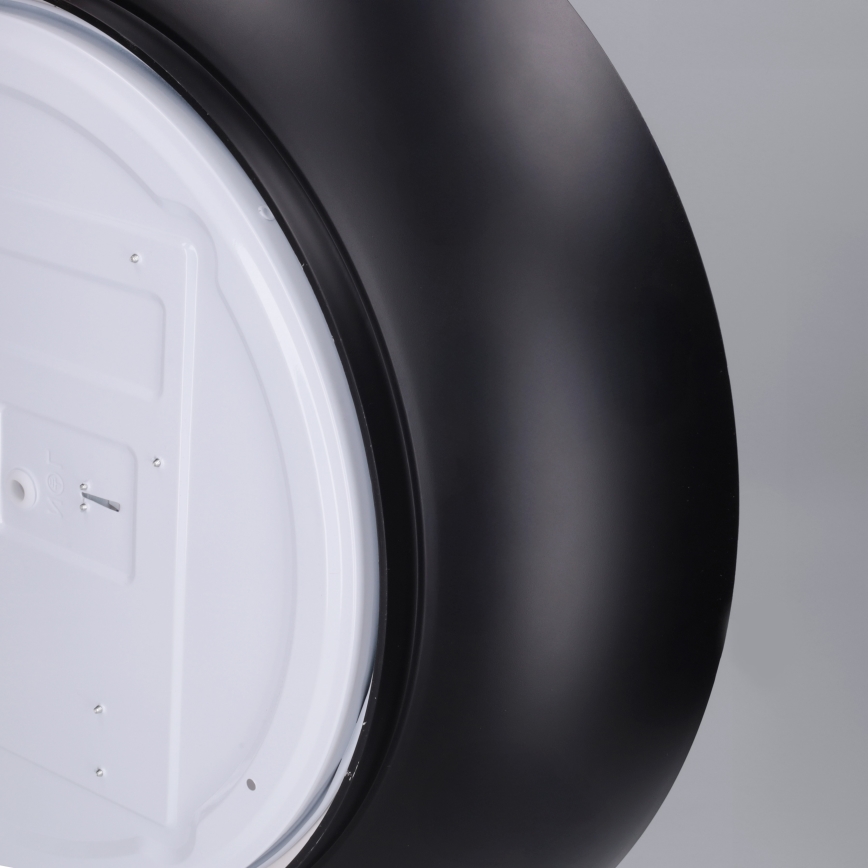 Brilagi - Plafonieră LED dimabilă ALVA, 48 W, 230 V, 3000–6500 K, Ø51 cm, neagră + telecomandă