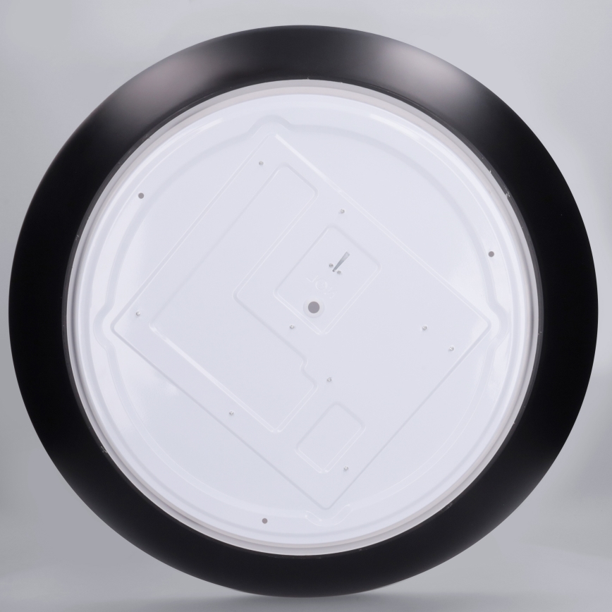 Brilagi - Plafonieră LED dimabilă ALVA, 48 W, 230 V, 3000–6500 K, Ø51 cm, neagră + telecomandă