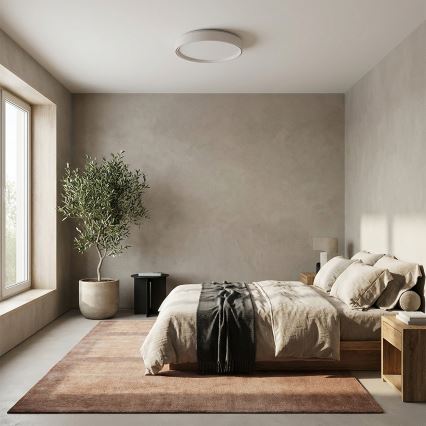 Brilagi - Plafonier LED reglabil NANCI LED/60W/230V 3000-6500K Ø 49 cm alb + telecomandă