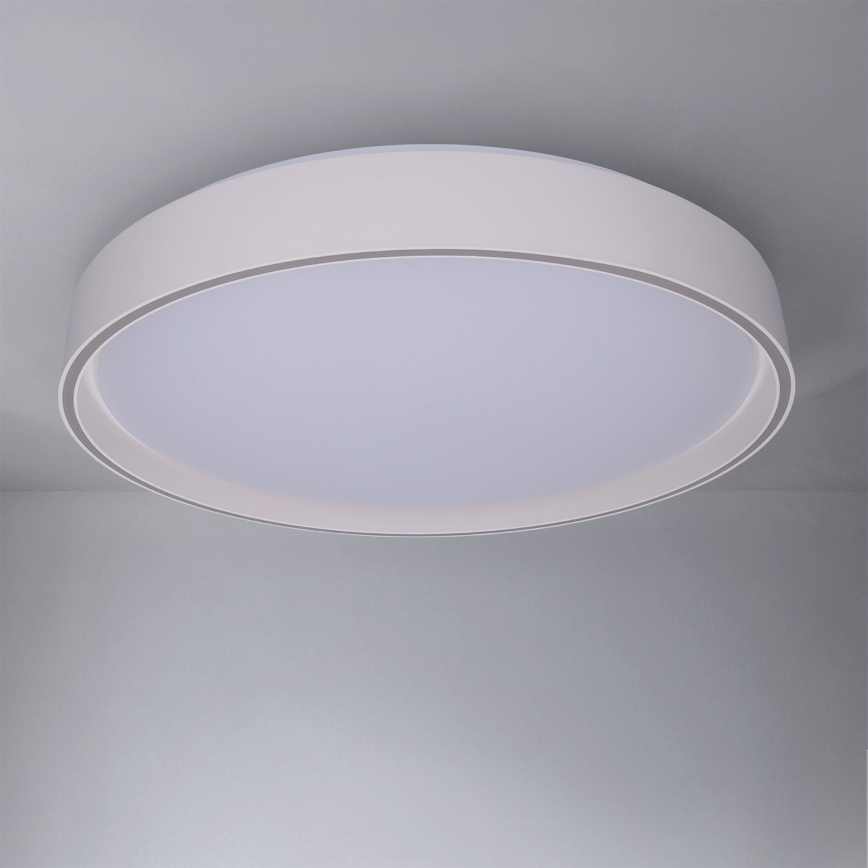 Brilagi - Plafonier LED reglabil NANCI LED/60W/230V 3000-6500K Ø 49 cm alb + telecomandă