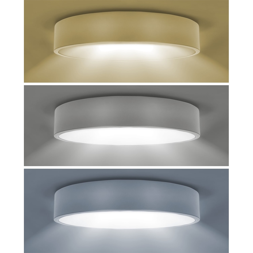 Brilagi - Plafonieră LED reglabilă POOL SMART, 48W, 230V, 40 cm, 3000-6000K, Wi-Fi Tuya + telecomandă, albă