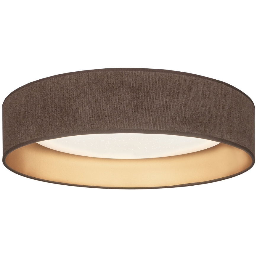 Brilagi - Lampă de tavan LED reglabilă VELVET SMARTIX STARS LED/24W/230V 3000-6000K Ø 45 cm maro/auriu Wi-Fi Tuya Beacon + telecomandă