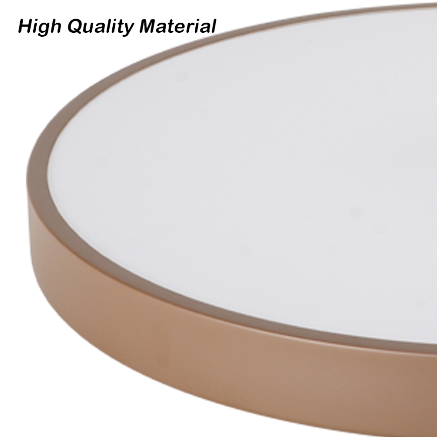 Brilagi - Lampă LED dimabilă POOL SMART, 128 W, 230 V, Ø 100 cm, Wi‑Fi Tuya + telecomandă, maro