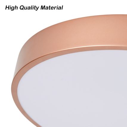 BRILAGI - Plafonieră LED dimabilă POOL SMART LED/48W/230V 3000-6000K Ø 40 cm Wi-Fi Tuya cupru + telecomandă