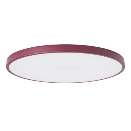 Brilagi - Corp de iluminat LED dimabil POOL Smart, 128W, 230V, Ø 100 cm, 3000–6000K, Wi‑Fi Tuya + telecomandă, burgundiu