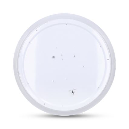 Brilagi - Plafonieră LED RGB dimabilă FLOCO LED/30W/230V Ø 39,5 cm 3000-6500K Wi-Fi Tuya + LED/6W + telecomandă