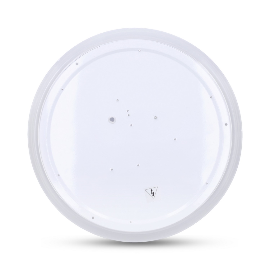 Brilagi - Plafonieră LED RGB dimabilă FLOCO LED/30W/230V Ø 39,5 cm 3000-6500K Wi-Fi Tuya + LED/6W + telecomandă