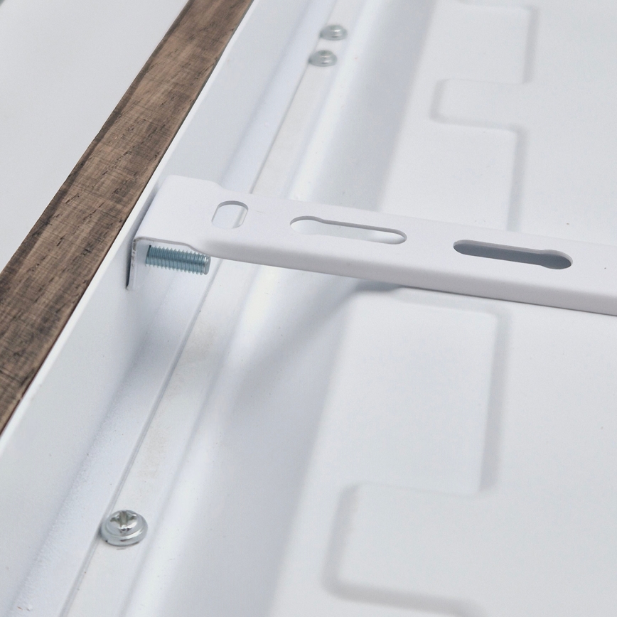 Brilagi - Plafonieră LED pentru baie WOODY FRAME LED/50W/230V 60x60 cm IP44 stejar/nuc