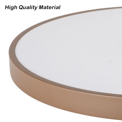 Brilagi - Lampă LED dimabilă POOL SMART, 100W, 230V, diametru 80 cm, 3000-6000K, Wi-Fi Tuya + telecomandă, maro