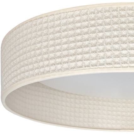 Brilagi - Plafonieră LED dimabilă VELVET SMARTIX STARS LED/24W/230V 3000-6000K Ø 45 cm crem Wi-Fi Tuya Beacon + telecomandă