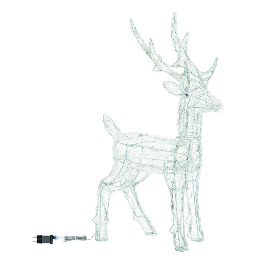 BRILAGI - LED Decorațiune de Crăciun pentru exterior LED/3,6W/8 funcții 65 cm IP44 ren alb rece