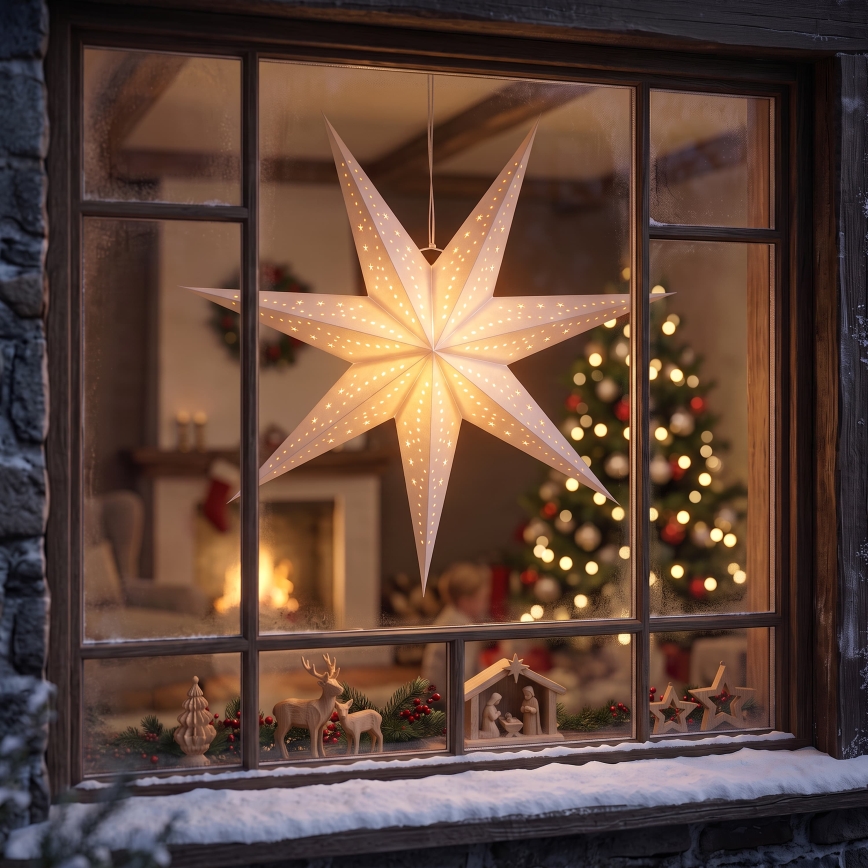 BRILAGI - LED Decorațiune de Crăciun LED/2xAA 80 cm stea