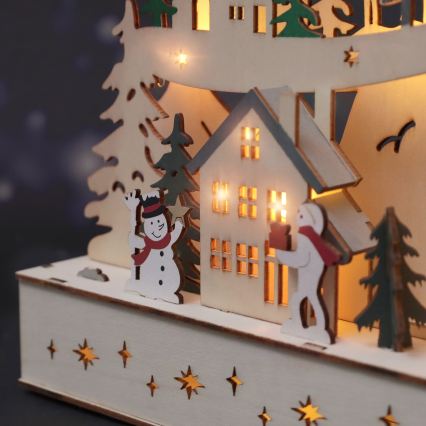 BRILAGI - LED Decorațiune de Crăciun LED/2xAA brad