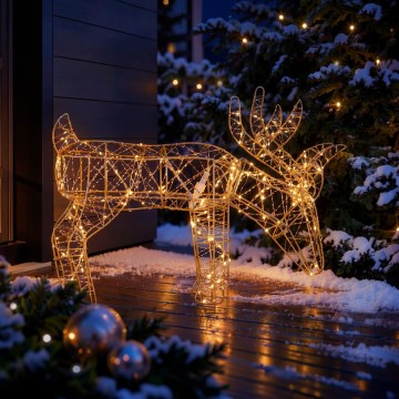 BRILAGI - LED Decorațiune de Crăciun pentru exterior LED/3,3W/230V IP44 56x43 cm ren