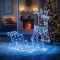 BRILAGI - LED Decorațiune de Crăciun pentru exterior LED/3,6W/8 funcții 100 cm IP44 alb rece