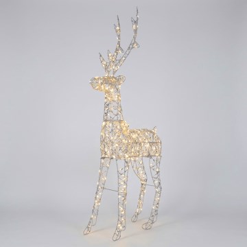 BRILAGI - LED decorațiune de Crăciun pentru exterior LED/3,6W/8 funcții 130 cm IP44 ren alb cald