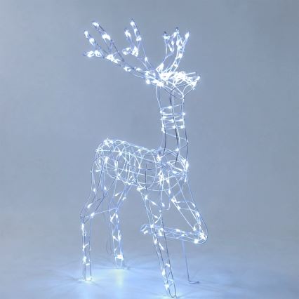BRILAGI - LED Decorațiune de Crăciun pentru exterior LED/3,6W/8 funcții 150 cm IP44 ren alb rece