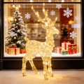 BRILAGI - LED decorațiune de Crăciun pentru exterior LED/3,6W/8 funcții 65 cm IP44 ren alb cald