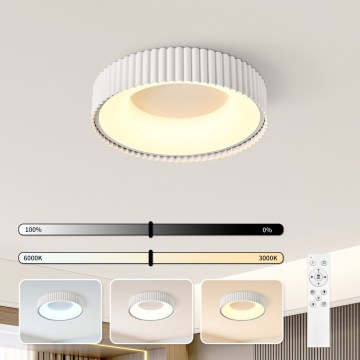 BRILAGI - LED dimabil. plafonieră FALCON MODERN LED/30W/230V 3000-6000K Ø 40 cm albă + telecomandă