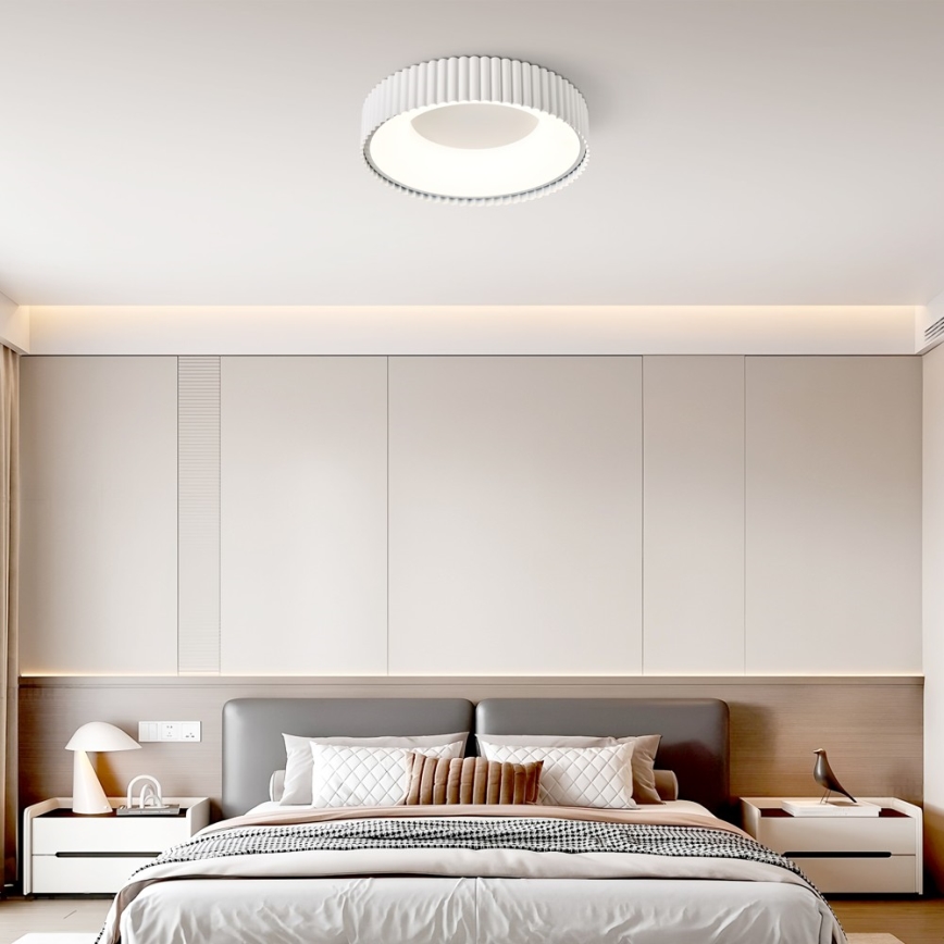 Brilagi - Plafonieră LED reglabilă FALCON MODERN LED/30W/230V 3000-6000K 40 cm albă + telecomandă