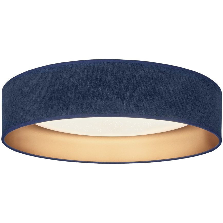 Brilagi - Plafonieră LED dimabilă VELVET SMARTIX STARS LED/36W/230V 3000-6000K Ø 55 cm albastru/auriu Wi-Fi Tuya Beacon + telecomandă