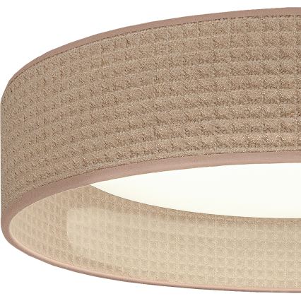 Brilagi - Plafonieră LED dimabilă VELVET SMART VARI LED/24W/230V 3000-6500K Ø 45 cm bej + telecomandă