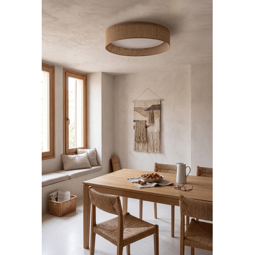 Brilagi - Plafonieră LED dimmabilă VELVET SMART VARI LED/24W/230V 3000-6500K Ø 45 cm bej + telecomandă