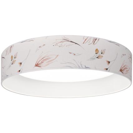 Brilagi - Plafonieră LED dimabilă VELVET SMART VARI LED/24W/230V 3000-6500K diam. 45 cm alb/floral + telecomandă
