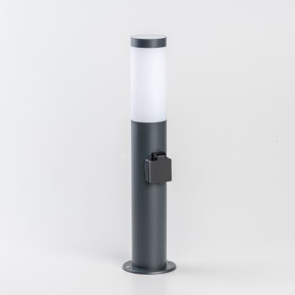 BRILAGI - Lampă LED reglabilă de exterior cu priză ELIA 1xE27/6W/230V 2700-6500K IP44 Wi-Fi 50 cm antracit