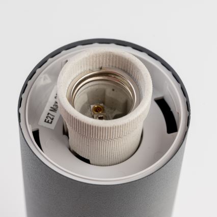 BRILAGI - Lampă LED reglabilă de exterior cu priză ELIA 1xE27/6W/230V 2700-6500K IP44 Wi-Fi 50 cm antracit