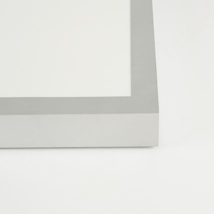 Brilagi - Plafonieră LED reglabilă pentru baie FRAME SMART LED/50W/230V 120x30 cm 3000-6000K IP44 argintie + telecomandă