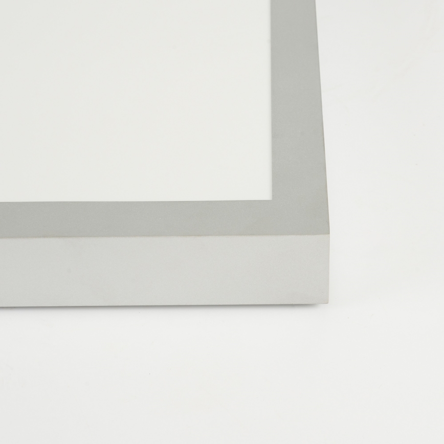 Brilagi - Plafonieră LED reglabilă pentru baie FRAME SMART LED/50W/230V 120x30 cm 3000-6000K IP44 argintie + telecomandă