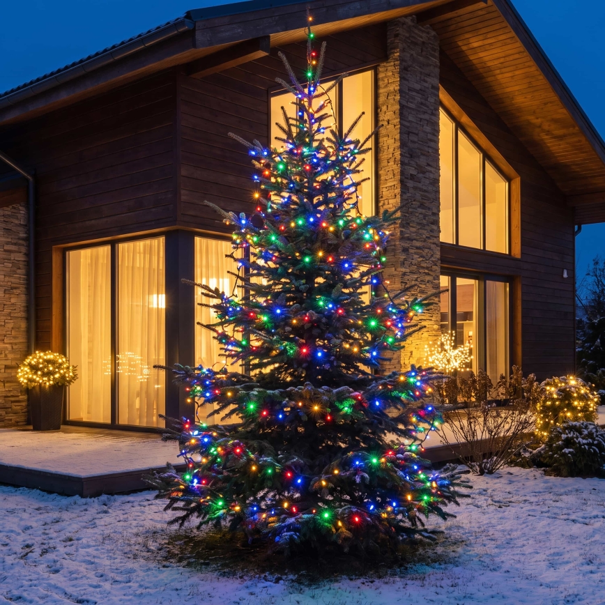 BRILAGI - LED Ghirlandă de Crăciun pentru exterior 100xLED/8 funcții 13 m IP44 multicolor