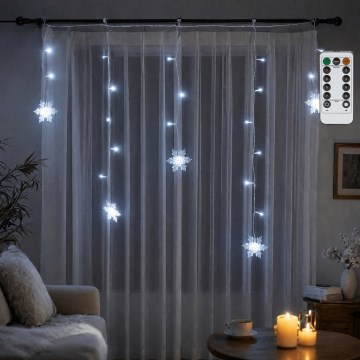 BRILAGI - LED Ghirlandă de Crăciun pentru exterior 60xLED/6W/6x0,7m IP44 alb rece