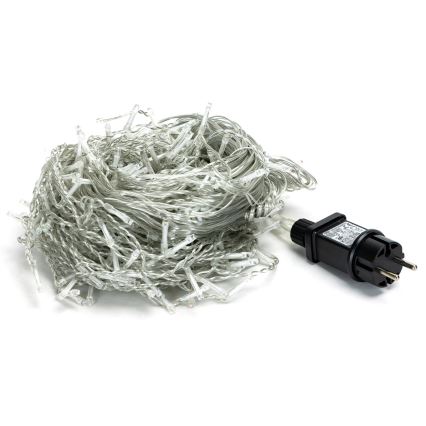 Brilagi - LED ghirlandă luminoasă de exterior pentru Crăciun 400xLED/8 funcții 23x0,6m IP44 alb cald