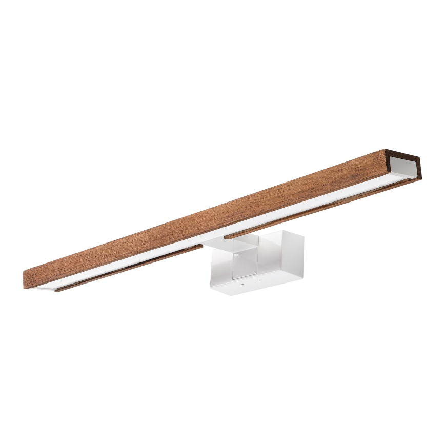 Brilagi - Iluminare LED pentru oglindă de baie 3 în 1 WOODY MIRROR LED/12W/230V 60 cm IP44 alb/stejar cireș