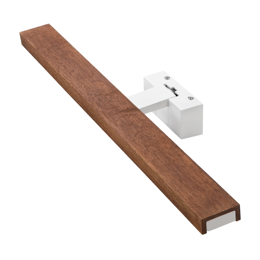 Brilagi - Iluminare LED pentru oglindă de baie 3 în 1 WOODY MIRROR LED/12W/230V 60 cm IP44 alb/stejar cireș