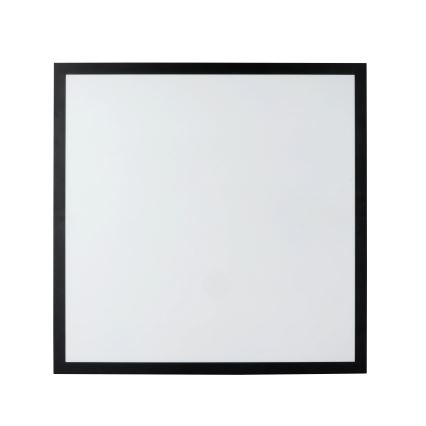 Brilagi - Plafonieră LED dimerizabilă pentru baie FRAME SMART LED/50W/230V 60x60 cm 3000-6000K IP44 negru + telecomandă