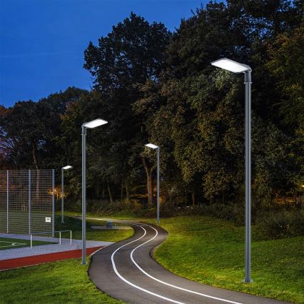 Brilagi - Lampă stradală LED de exterior cu stâlp de 4 m și articulație URBANLIGHT LED/200W/230V, antracit, IP65