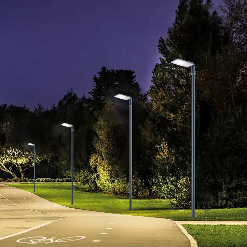Brilagi - Lampă stradală LED de exterior cu stâlp și articulație de 4 m URBANLIGHT LED/100W/230V antracit IP65